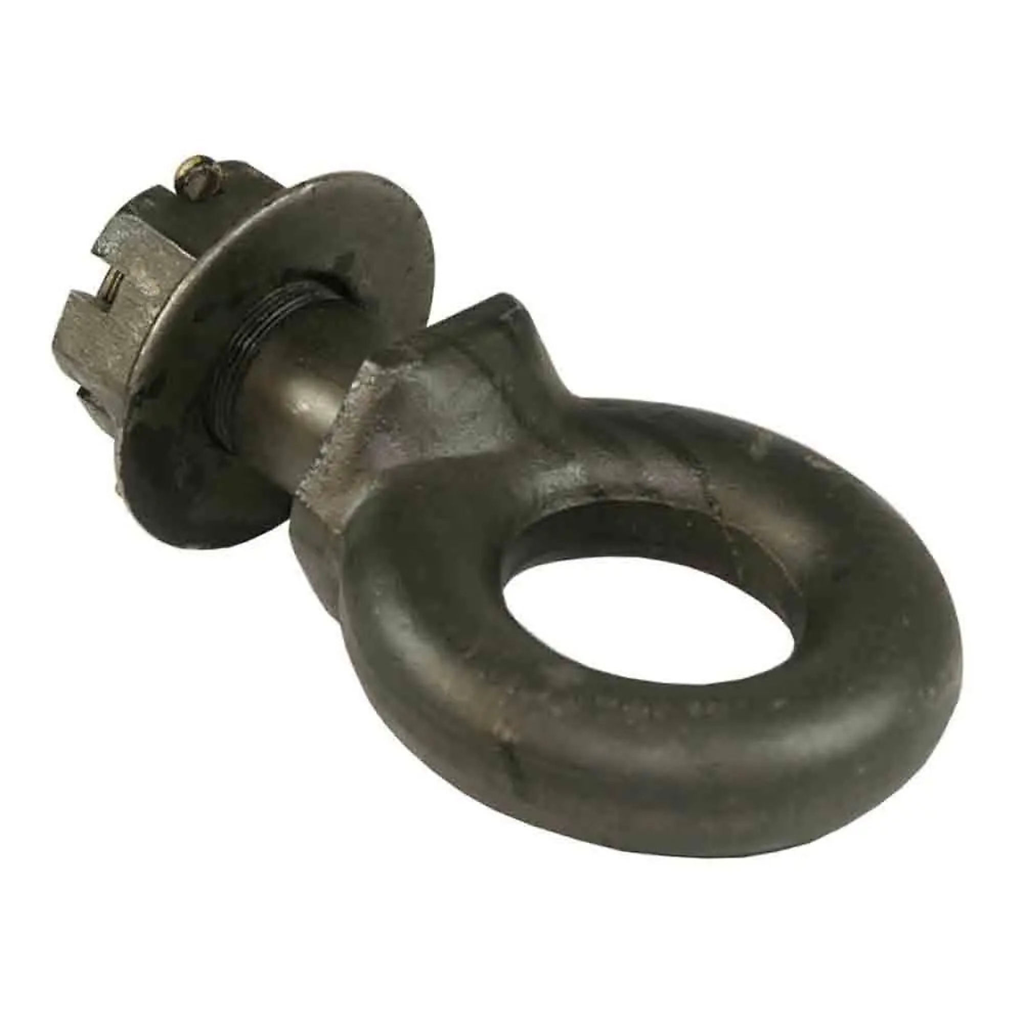 Wallace Forge Swivel Mount Tow Ring — 3in. ID, 2in. Shank, 50,000 Lb. Capacity, Model# O-51-B